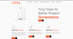 Desktop Screenshot of oxfordprojectmanagement.com